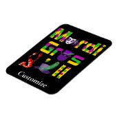 Magnet Flexible Mardi Gras Y'all Thunder_Cove (Côté Gauche)