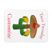 Magnet Flexible Mardi Taco Saguaro Cactus Thunder_Cove (Horizontal)