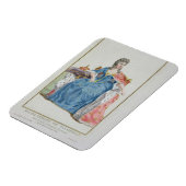 Magnet Flexible Margaret (1353-1412) Reine du Danemark, de Norvège (Côté Gauche)