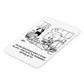 Magnet Flexible Mari lave la vaisselle (Côté Gauche)