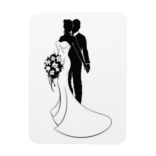 Magnet Flexible Mariage (Vertical)