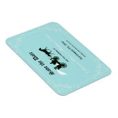 Magnet Flexible Mariage à conte équitable Sauvegarder la date Magn (Côté Droit)