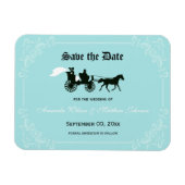 Magnet Flexible Mariage à conte équitable Sauvegarder la date Magn (Horizontal)