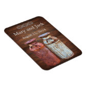 Magnet Flexible Mariage à la campagne Rustique Vieux Budget de la (Côté Droit)