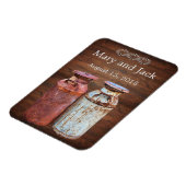 Magnet Flexible Mariage à la campagne Rustique Vieux Budget de la (Côté Gauche)