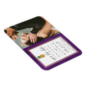 Magnet Flexible Mariage à l'ananas tropical Enregistrer l'aimant d (Côté Droit)