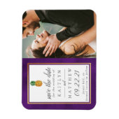 Magnet Flexible Mariage à l'ananas tropical Enregistrer l'aimant d (Vertical)