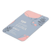 Magnet Flexible Mariage Abstrait moderne scandinave japonais (Côté Gauche)