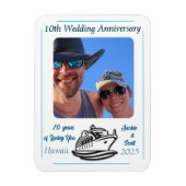 Magnet Flexible Mariage Anniversaire PHOTO Cruise PERSONNALISER (Vertical)