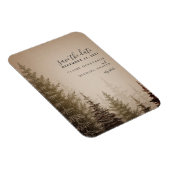 Magnet Flexible Mariage Brown À feuillage persistant Dans L'Arbre  (Côté Droit)