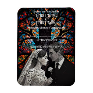 Magnet Flexible Mariage couple idées cadeaux personnalisées