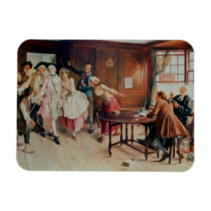 Magnet Flexible Mariage dans Fleet Street, 1898 (huile sur toile)