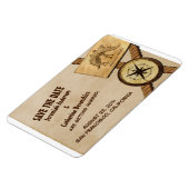 Magnet Flexible Mariage d'aventure vintage Enregistrer l'aimant de (Côté Gauche)