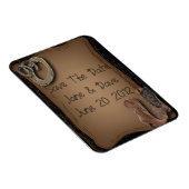 Magnet Flexible mariage de bottes de cowboy de l'ouest (Côté Droit)