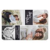 Magnet Flexible Mariage de collage photo de tableau de bord person (Horizontal)