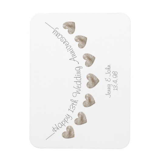 Magnet Flexible Mariage de dentelle (Vertical)