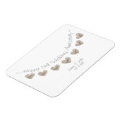 Magnet Flexible Mariage de dentelle (Côté Gauche)