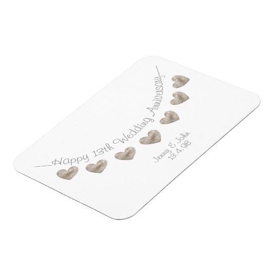 Magnet Flexible Mariage de dentelle (Côté Gauche)