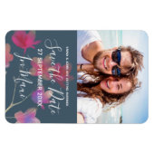 Magnet Flexible Mariage de destination tropicale (Horizontal)
