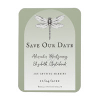 Mariage de libellules de Sage Green