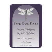 Mariage de libellules violettes foncées