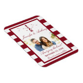 Magnet Flexible Mariage De Phare Nautique Photo Enregistrer La Dat (Côté Droit)