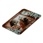 Magnet Flexible Mariage de pin de campagne de bois et de forêt de  (Côté Gauche)