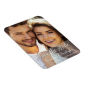 Magnet Flexible Mariage de script écrit à la main Enregistrer l'ai (Côté Droit)