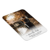 Magnet Flexible Mariage De Script Personnalisé Photo Enregistrer L (Côté Droit)