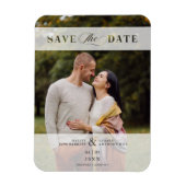 Magnet Flexible Mariage de script photo de l'effet de papier coupé (Vertical)