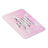 Magnet Flexible Mariage de Starfish à la plage rose Enregistrer la (Côté Droit)