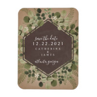 Mariage de tableau de bord géométrique botanique