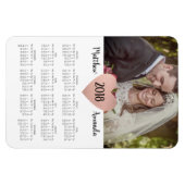 Magnet Flexible Mariage des jeunes mariés pour 2019 Calendrier Pho (Horizontal)
