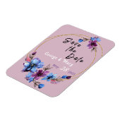 Magnet Flexible Mariage du cercle Lavendra (Côté Gauche)