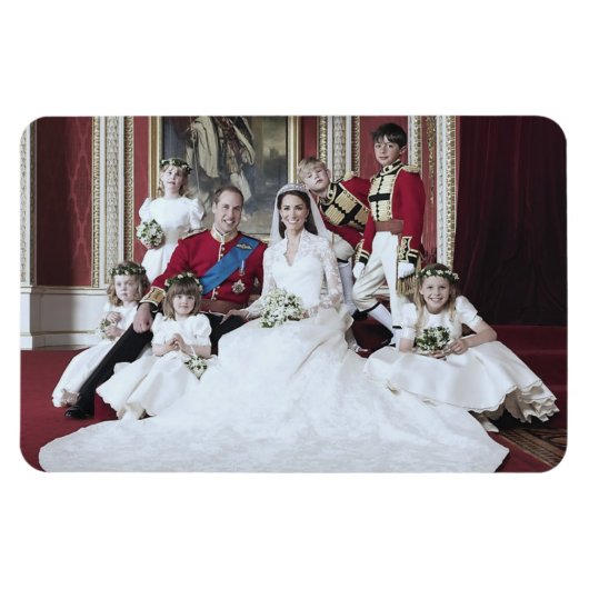 Magnet Flexible Mariage du prince William et de Catherine Middleto (Horizontal)