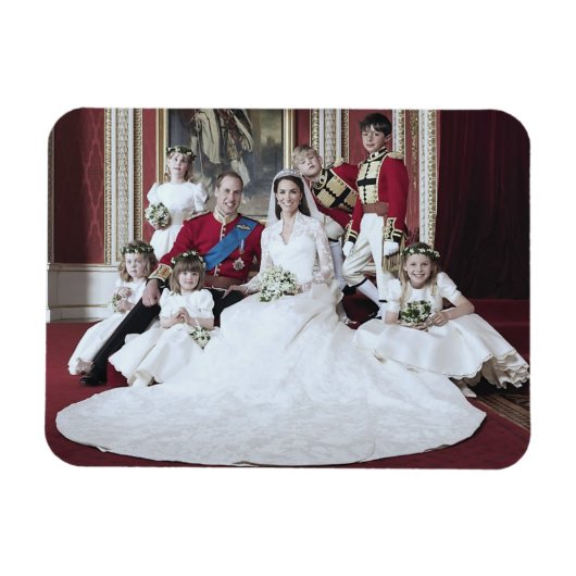 Magnet Flexible Mariage du prince William et de Catherine Middleto (Horizontal)