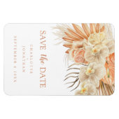 Magnet Flexible Mariage en terre cuite de Bohême Enregistrer l'aim (Horizontal)