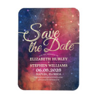 Mariage Enregistrer La Date Galaxy Nebula Constell