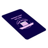 Magnet Flexible Mariage Enregistrer la date Magnet, Photo Fridge p (Côté Droit)