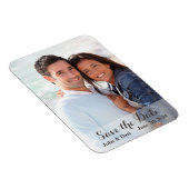 Magnet Flexible Mariage Enregistrer la date - Script simple (Côté Droit)