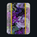 Magnet Flexible Mariage Favoriser le Modèle d'aimant personnalisé<br><div class="desc">Merveilleux mariage faveurs pour vos invités.</div>