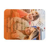 Magnet Flexible Mariage gay lesbien de mariage de destination oran (Horizontal)