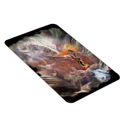 Magnet Flexible Mariage indien américain Night Vignette (Côté Droit)