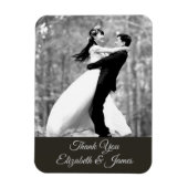 Magnet Flexible Mariage Merci (Vertical)