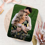 Magnet Flexible Mariage Moderne Et Design Enregistrer La Date Phot<br><div class="desc">Mariage Design Moderne Enregistrer La Date Photo Magnet</div>