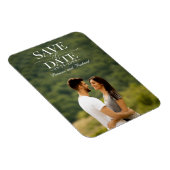 Magnet Flexible Mariage Moderne Et Design Enregistrer La Date Phot (Côté Droit)