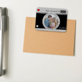 Magnet Flexible Mariage Photo Caméra Noir Unique Enregistrer La Da