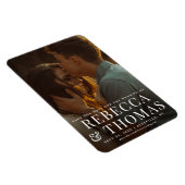 Magnet Flexible Mariage photo portrait moderne enregistrer la date (Côté Droit)