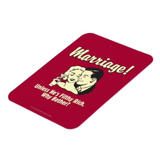 Magnet Flexible Mariage : Pourquoi être malheureux (Côté Gauche)