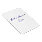 Magnet Flexible Mariage purple ajouter nom date élégantstyle  (Côté Droit)